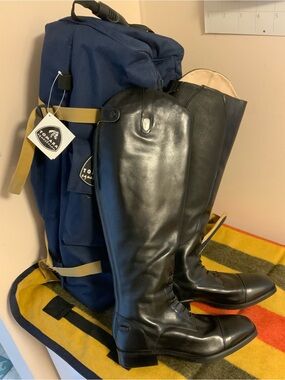 Sz 10 Ariat Monaco Field Boots -Like New